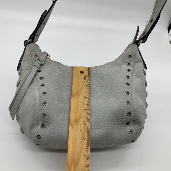 Aimee Kestenberg Nubuck Crossbody Purse Austin Vibes Arctic - Picture 4 of 13